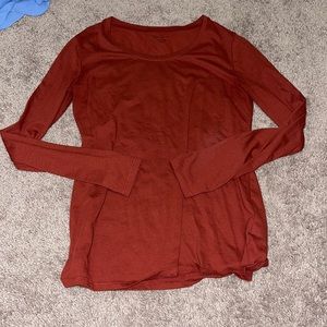 Cute rustic long sleeve top.